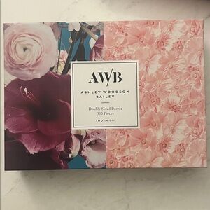 AWB Double Sided Floral Puzzle - 500 pieces